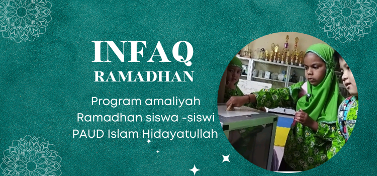 Program Infaq Ramadhan di PAUD Islam Hidayatullah Semarang